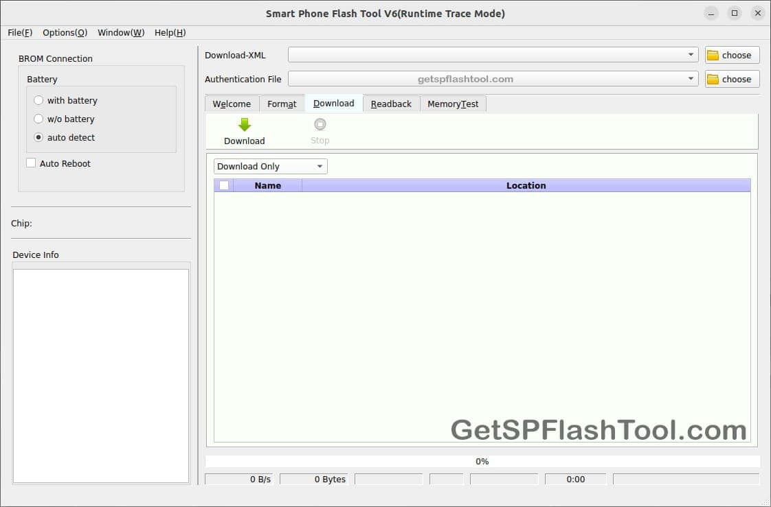 SP Flash Tool v6.2136