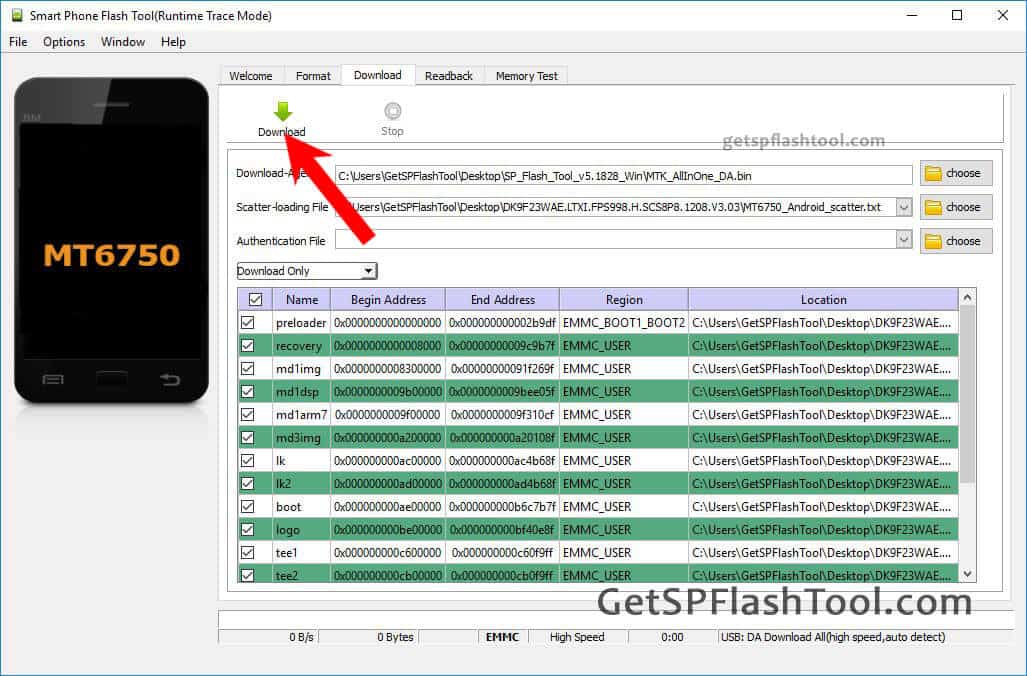 How to Flash Stock ROM using SmartPhone Flash Tool